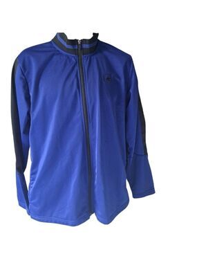 AND1 men's track jacket zip front casual long sleeve comfy sport lightweight M
